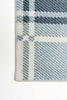 Roma Blue Machine Washable Area Rug - 2'6" x 8'0"