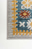 Gypsy Blue Machine Washable Area Rug - 2'6" x 8'0"