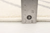 August Geod White-Grey 7'10" x 10'2" Area Rug
