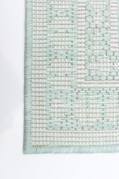 Neisha Traditional Mint Rug 6'7\" X 9'6\" Area Rug