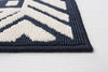 Gaia Blue 6'7" x 9'6" Area Rug