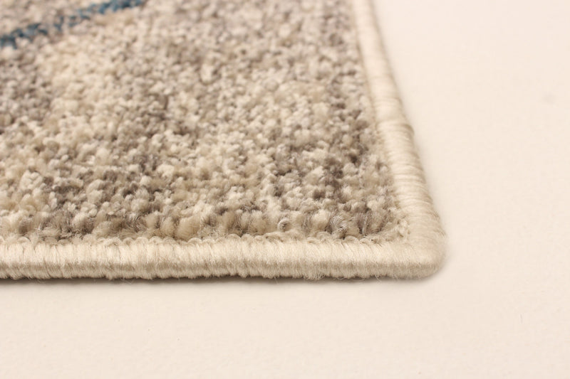 Grande Ivory/Blue 3'11\" X 5'7\" Area Rug