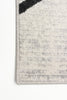 Damali Ivory/Black Machine Washable Area Rug - 6'0" x 9'0"