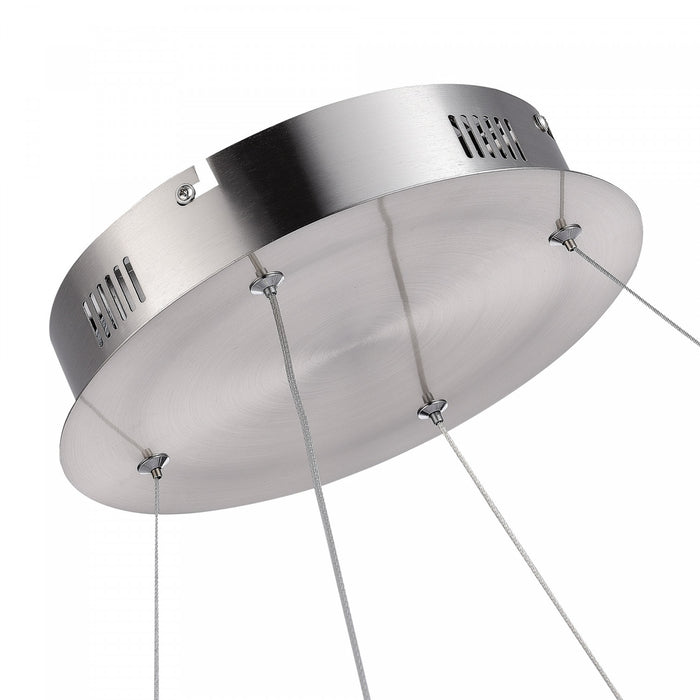 Stella 25 W LED Satin Nickel Pendant