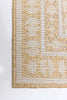 Neisha Traditional Gold Rug 6'7" X 9'6" Area Rug