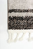 Vera Earth Taupe/Black Area Rug - 7'10" x 10'5"