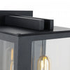 Waterville Matte Black 2-Light Outdoor Wall Sconce II