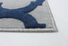 Sophie Grey-Navy Area Rug - 2'8" x 4'11"