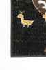 Pine Black Machine Washable Area Rug - 8'0" x 10'0"
