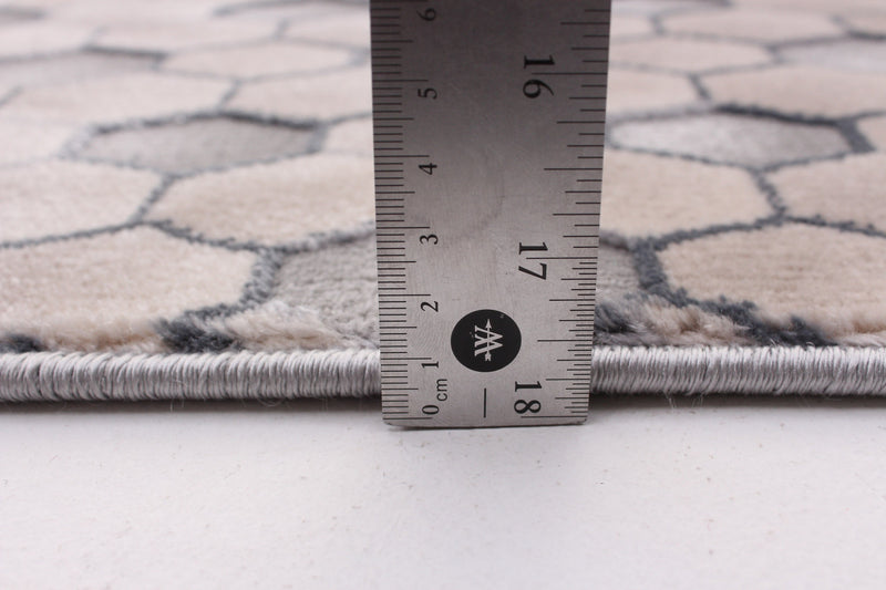 Ranger Taupe/grey Rug 5'3\" X 7'3\" Area Rug