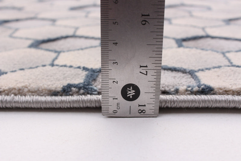 Ranger Grey/blue Rug 6'7\" X 9'6\" Area Rug