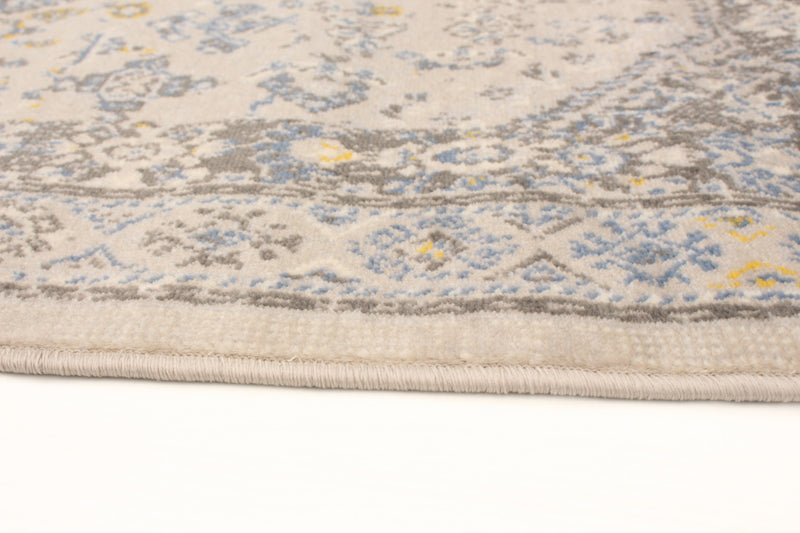 Sabra Blue Area Rug - 2'7\" x 8'0\"