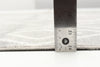 Kenza Grey Machine Washable Area Rug - 2'6" x 8'0"