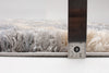 Dimity Grey/Light Blue Area Rug - 6'7" x 9'6"