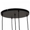 Pinpoint 5-Light Black Pendant 
