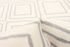 August Geod White-Grey 7'10" x 10'2" Area Rug