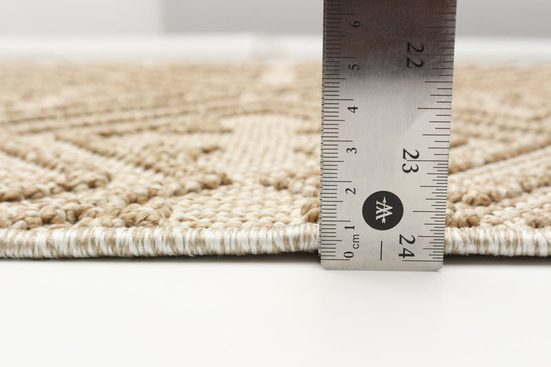 Penney Taupe Area Rug - 2'6\" x 12'0\"