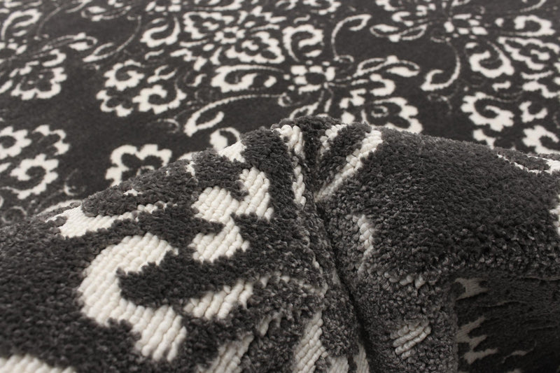 Caledonia Grey 6'7\" x 9'6\" Area Rug