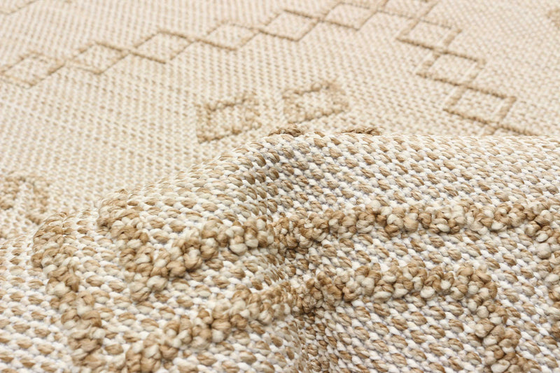 Panacea Taupe Area Rug - 6'3\" x 9'3\"