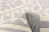 GaiaLight Grey 6'7" x 9'6" Area Rug