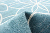 Terali Turquoise Machine Washable Area Rug - 6'0" x 9'0"