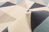 Nuria Blue 3'11" x 5'7" Area Rug