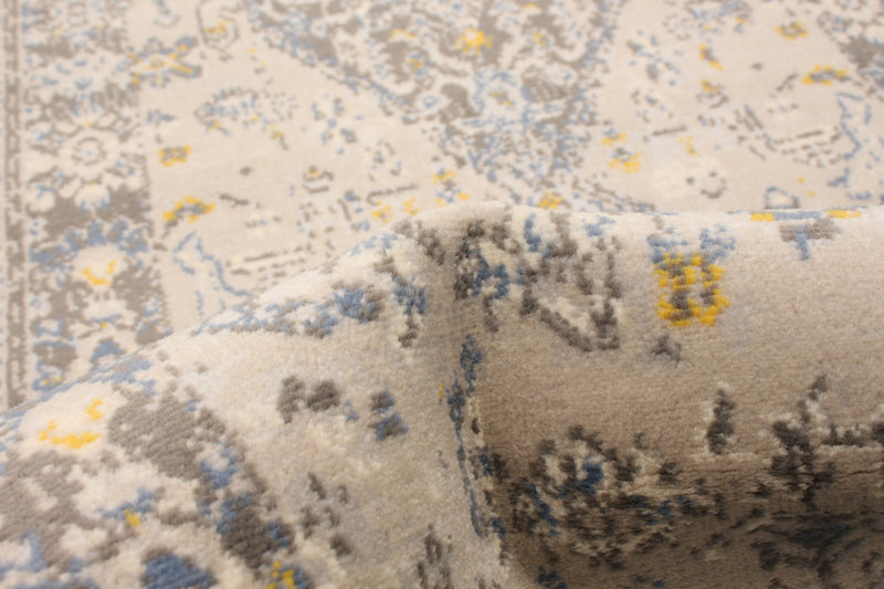 Sabra Blue Area Rug - 2'7\" x 8'0\"