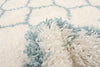 Helma Trellis Cream Shag 3'11" X 5'11" Area Rug