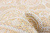 Neisha Traditional Gold Rug 6'7" X 9'6" Area Rug