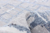 Jewel Light Blue Area Rug - 5'3" X 7'3" 