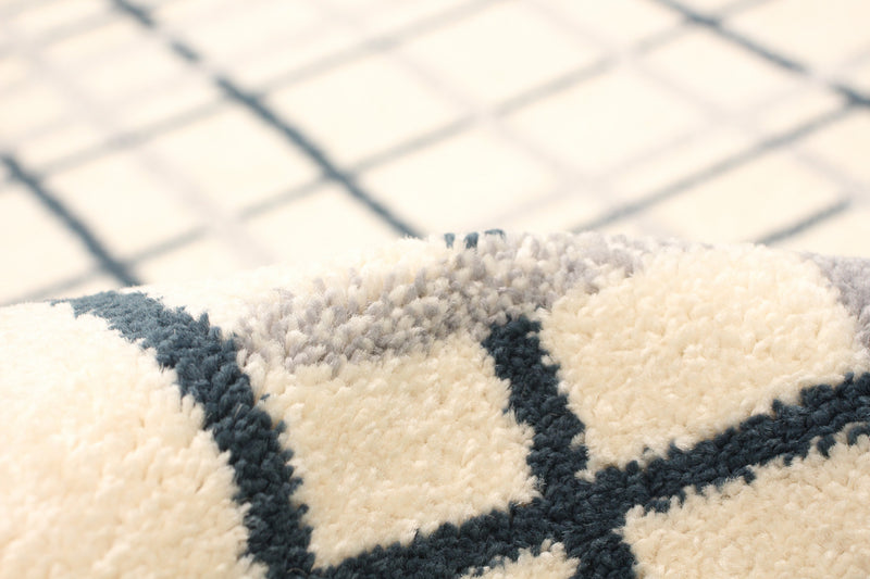 Taite Cream-Prol Area Rug - 3'11\" x 5'7\"