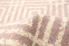 Electra Silver-Rose Area Rug - 5'3" x 7'3"