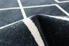 Kenza Blue Machine Washable Area Rug - 8'0" x 10'0"