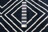 August Geod Navy-White 6'7" x 9'6" Area Rug