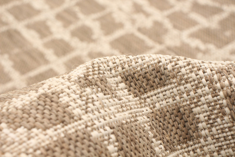 Sadie Safari Taupe-Champagne Area Rug - 3'11\" x 5'7\"