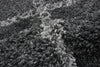 Helma Stark Dark Grey Shag 3'11" X 5'11" Area Rug