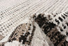 Vera Quattro Ivory/Grey Area Rug - 7'10" x 10'5"