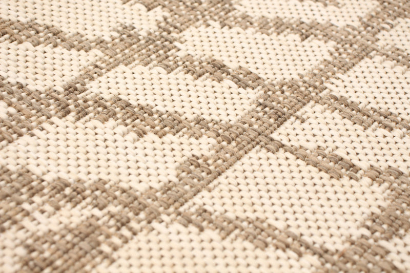 Sadie Safari Champagne-Taupe Area Rug - 3'11\" x 5'7\"