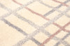 Taite Cream-Silver Area Rug - 3'11" x 5'7"