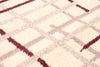 Taite Cream-Bordeaux Area Rug - 3'11" x 5'7"