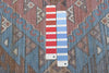 Samia Light Blue Rug 5'3" X 8'0" Area Rug