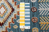 Gypsy Blue Machine Washable Area Rug - 2'6" x 8'0"