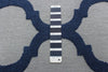 Sophie Grey-Navy Area Rug - 2'8" x 4'11"