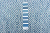 Neisha Diamond Blue Rug 6'7" X 9'6" Area Rug