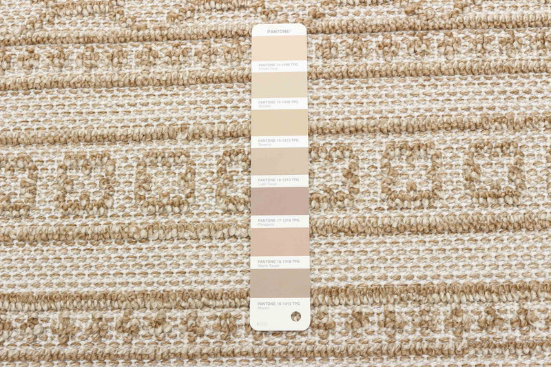 Thandazile Taupe Area Rug - 4'0\" x 6'0\"