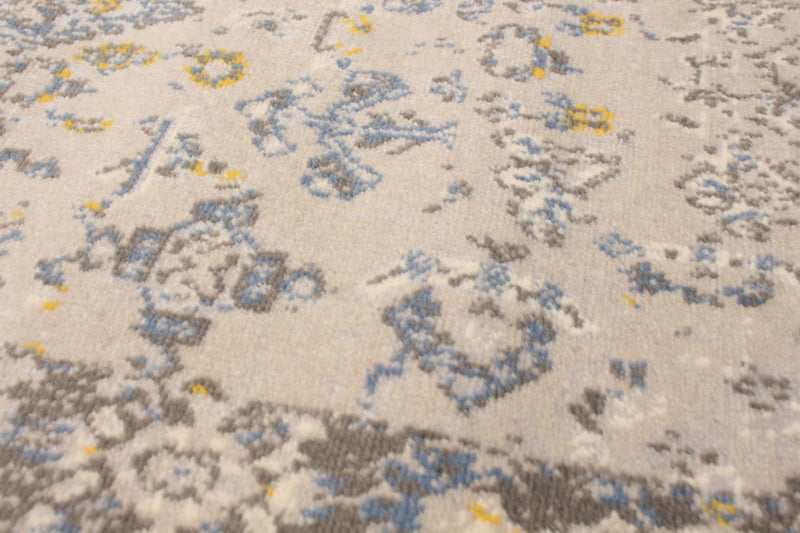 Sabra Blue Area Rug - 2'7\" x 8'0\"