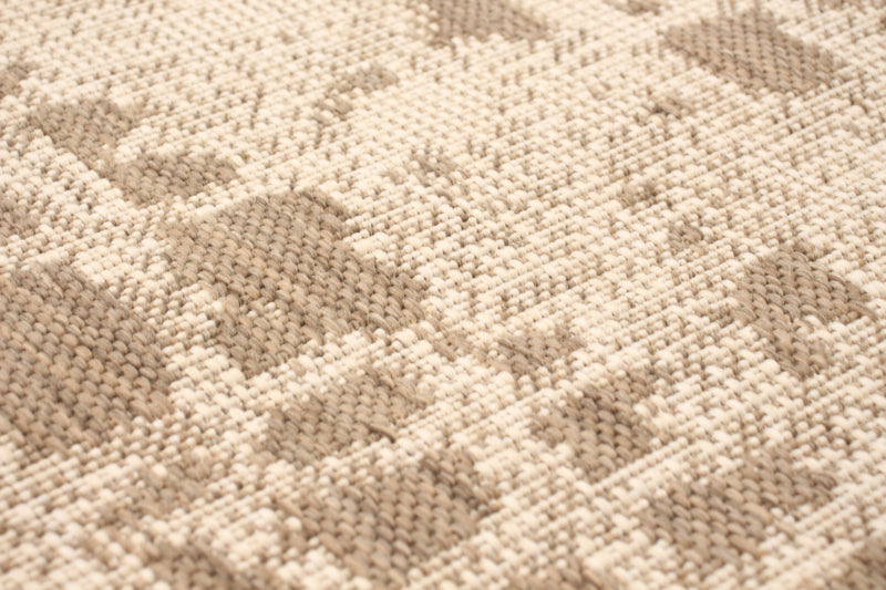 Sadie Safari Taupe-Champagne Area Rug - 3'11\" x 5'7\"