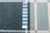 Roma Blue Machine Washable Area Rug - 2'6" x 8'0"
