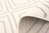 August Geod White-Grey 6'7" x 9'6" Area Rug
