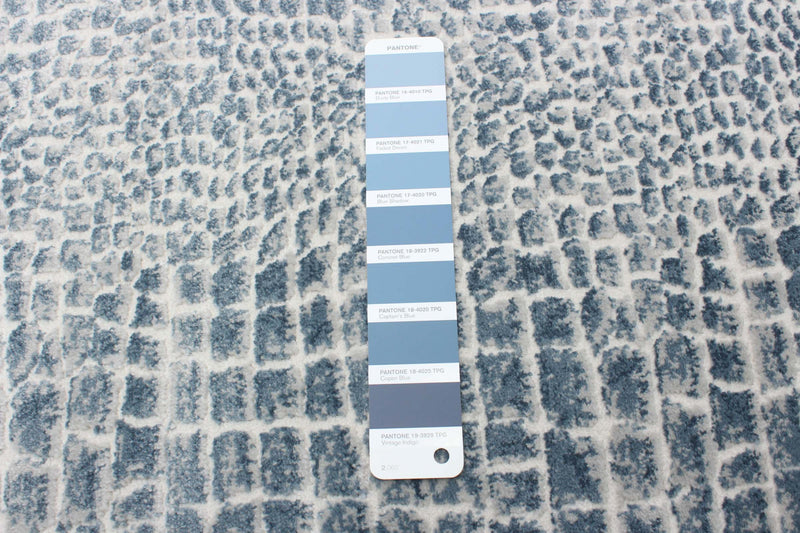 Kecia Navy/cream 3'11\" X 5'11\" Area Rug